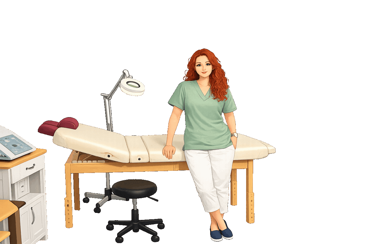 Client waiting area for student clinic appointment